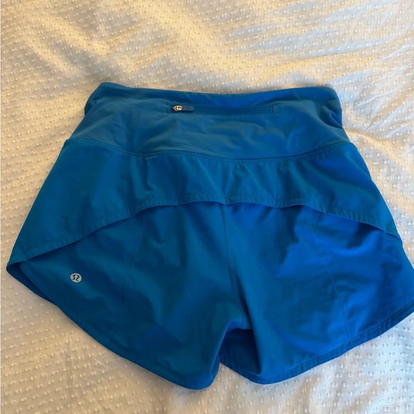 Lululemon blue athletic shorts - Picture 2 of 2